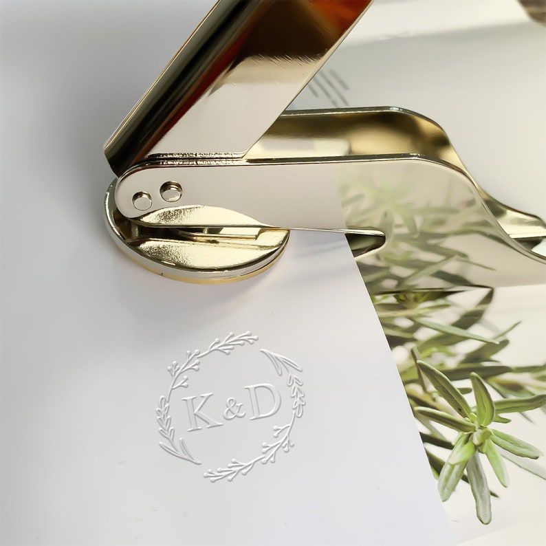 Custom Papper Embosser Stamp